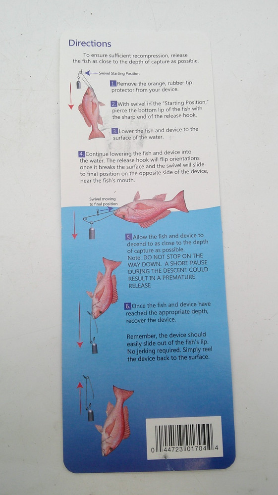 Seaqualizer & Seayalater Fish Release 3# Sinker Deep Dive