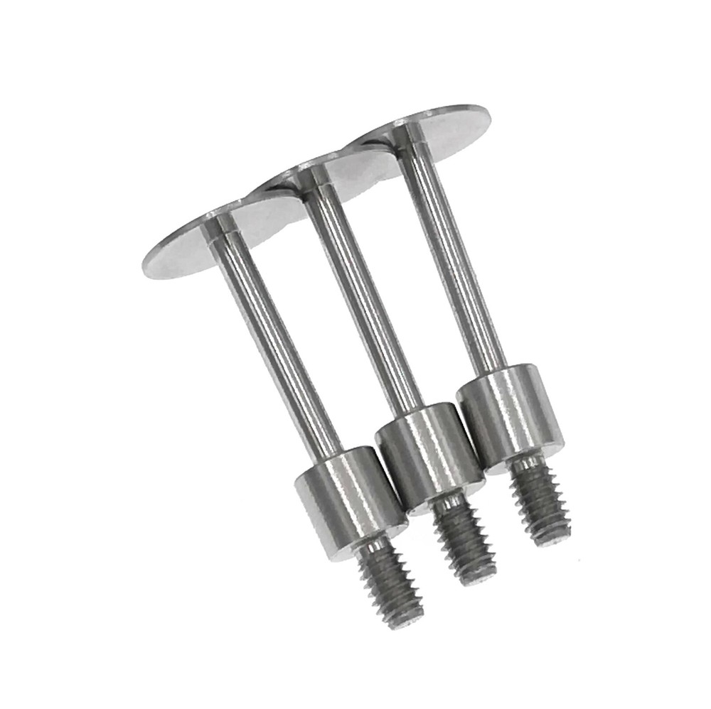 Flat Points Disc Contact Point for 4-48 UNF Depth Gauge Dial Digital Indicator