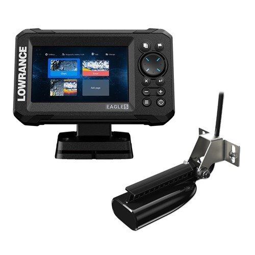 Lowrance Eagle 5 Combo Splitshot Ducer
