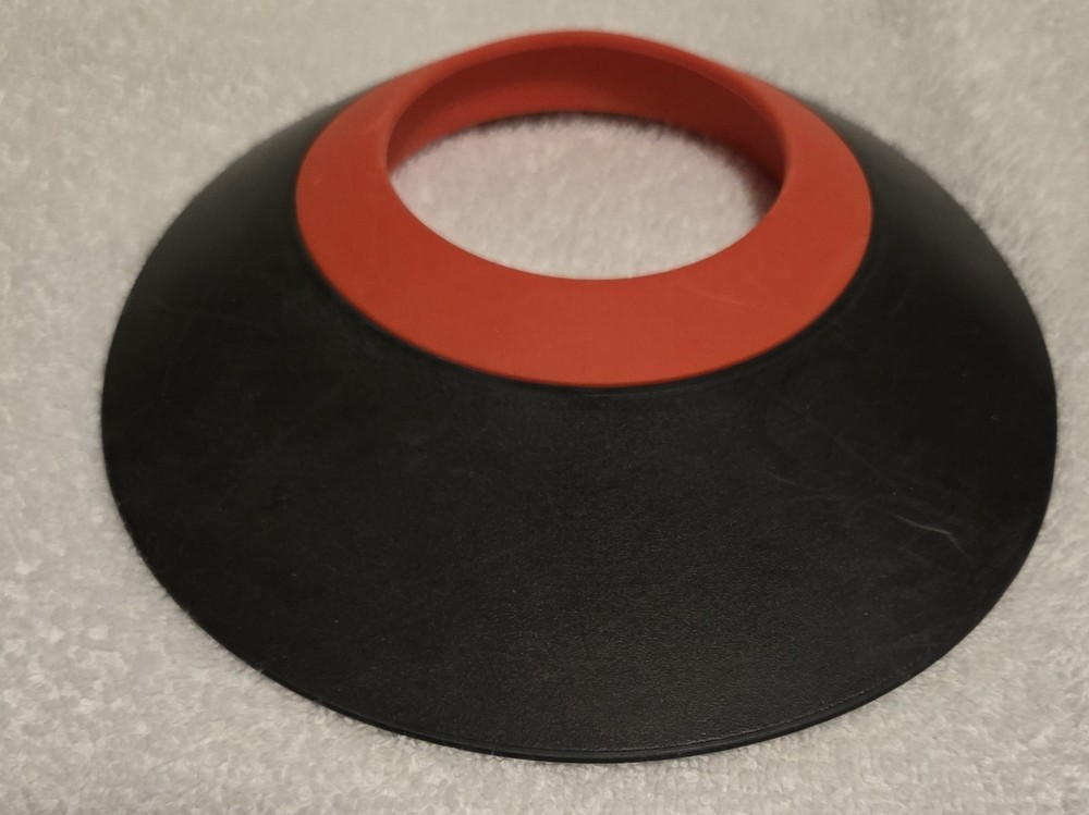 Vintage Golf Putting Training Cup Hole (Black & Red)--Preowned