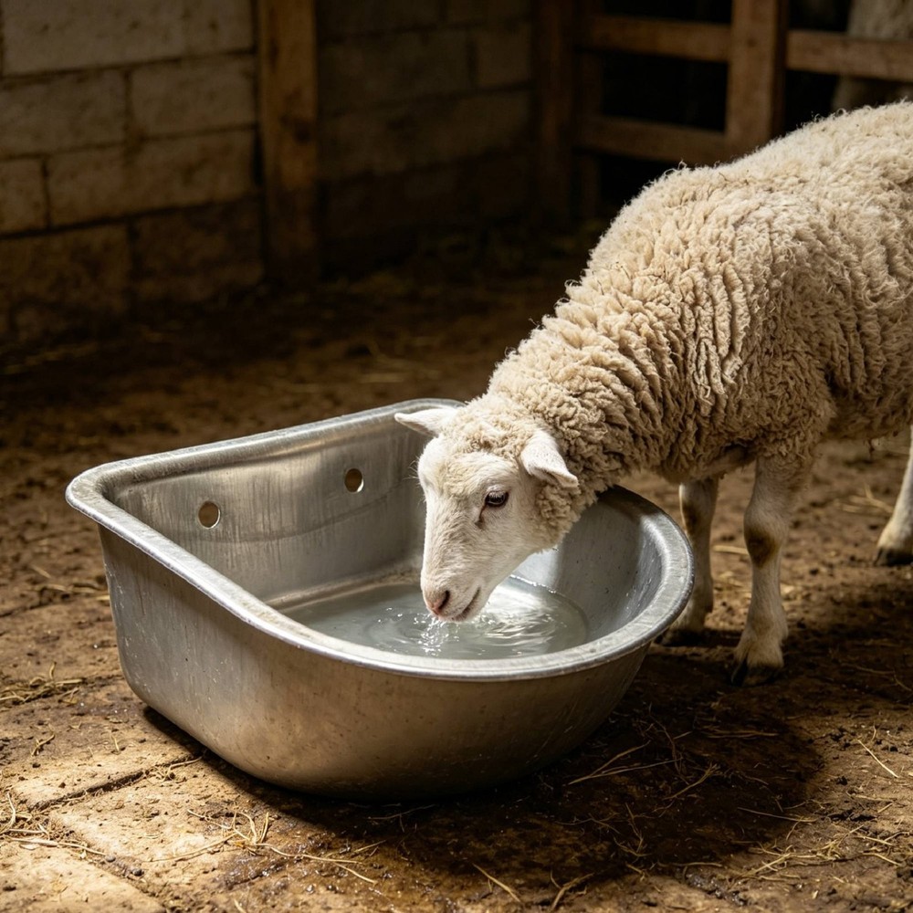 Automatic Livestock Drinker Bowl Rust Proof Sheep Water Bowl Easy Installation