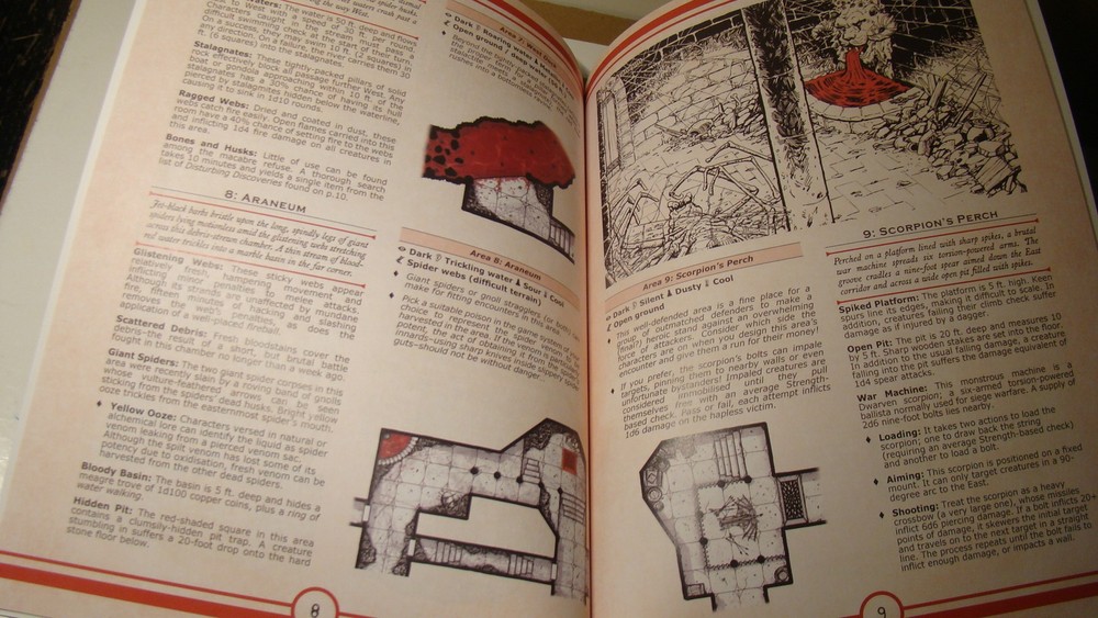 MODULE - ARKHAN'S RED REDOUBT *NM/MT 9.8* DUNGEONS DRAGONS