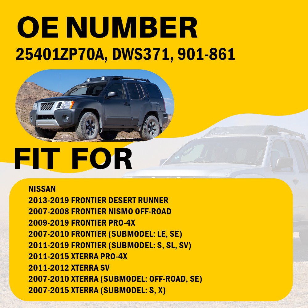 Master Power Window Control Switch Front Left Side For 2007-2019 Nissan Frontier