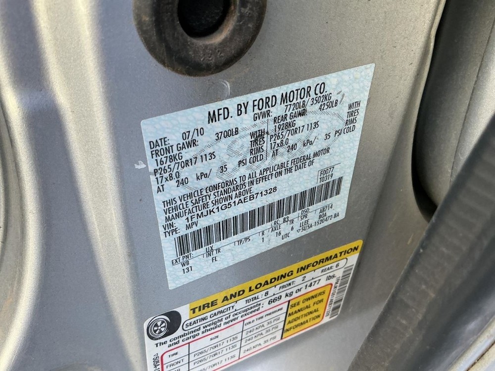 Fuse Box Engine Fits 09-14 EXPEDITION 4929890