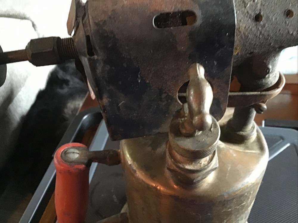 Clayton & Lambert Blow Torch Model A 2827 Working Solid Healey Brass