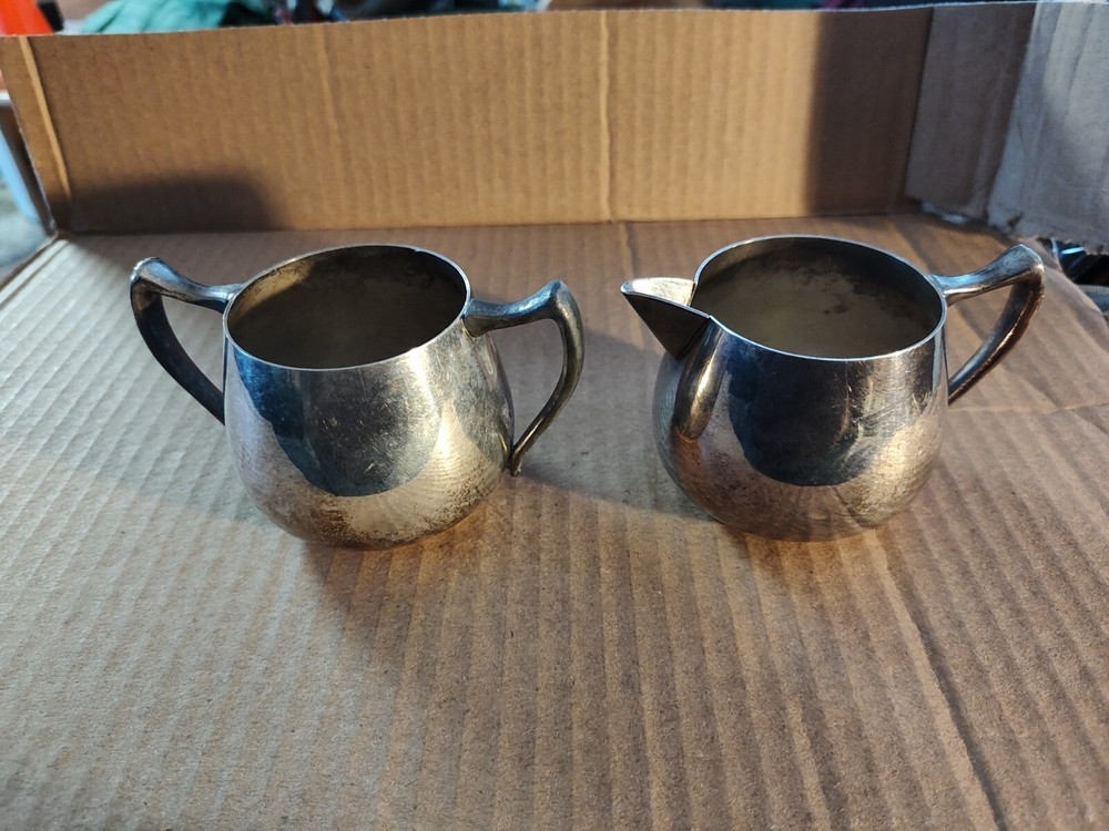 FBR Silver Over Copper 2312 Cream And Sugar