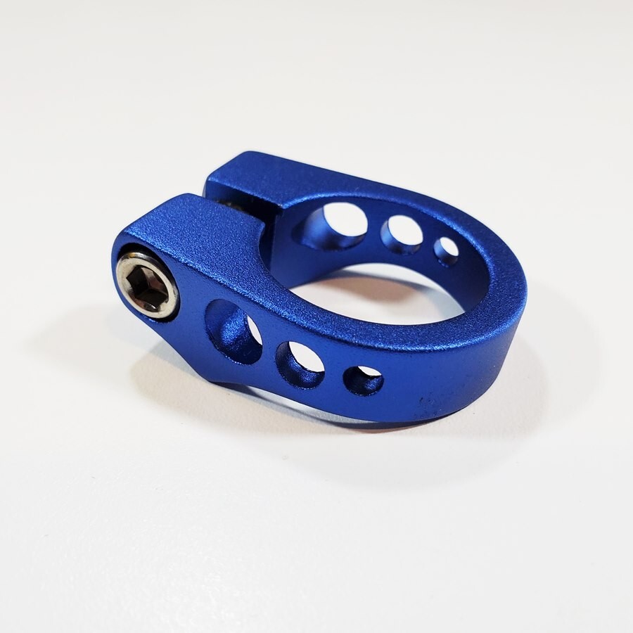 BMX / FIXED GEAR Seatpost Clamp 30.0mm  BLUE seat post