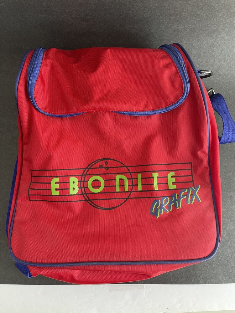 ebonite grafix bowling bag neon 90s
