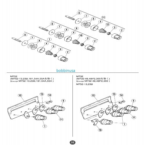 Overlock Tension Controller Consew Singer Rex