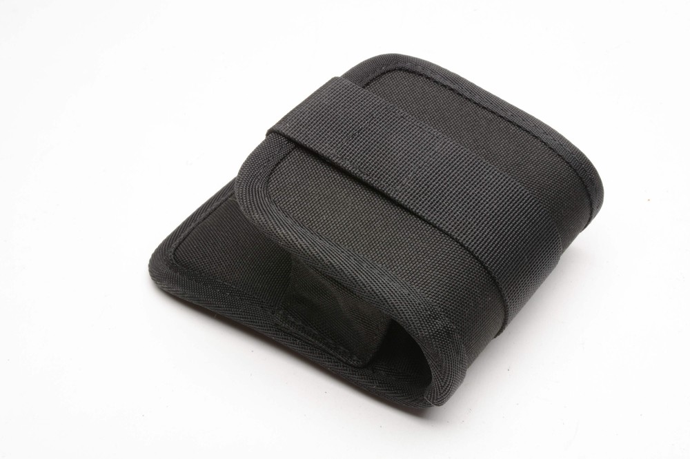 Manfrotto tripod leg holster, nice & clean, strap loop at back