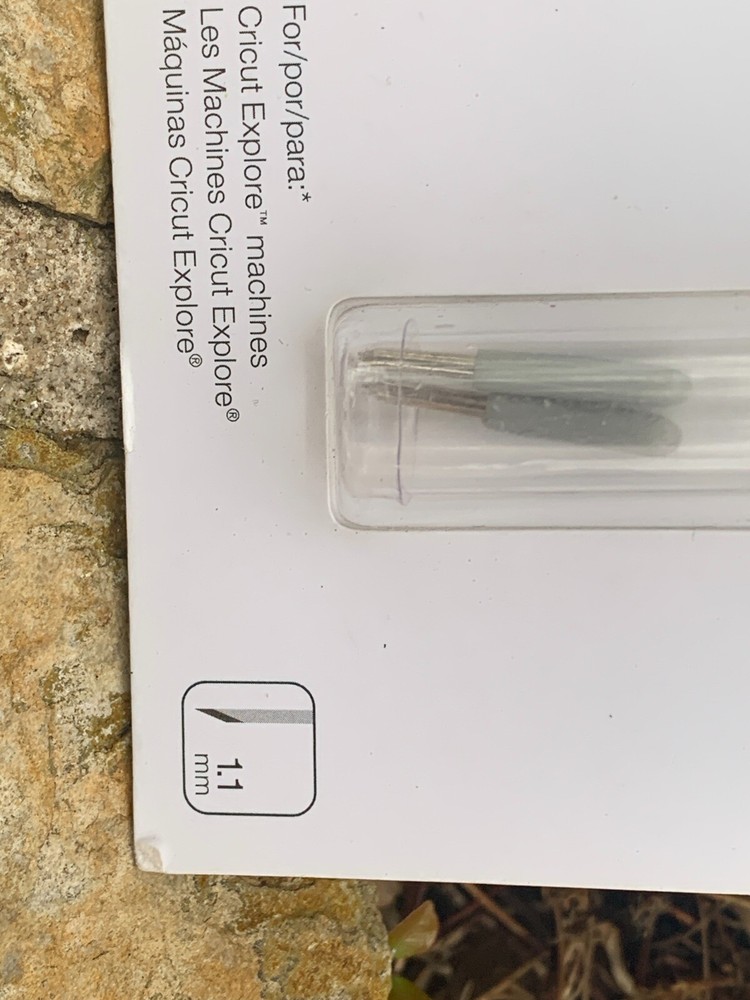 2 PACK CRICUT FINE POINT BLADES 1.1mm 2003534 EXPLORE