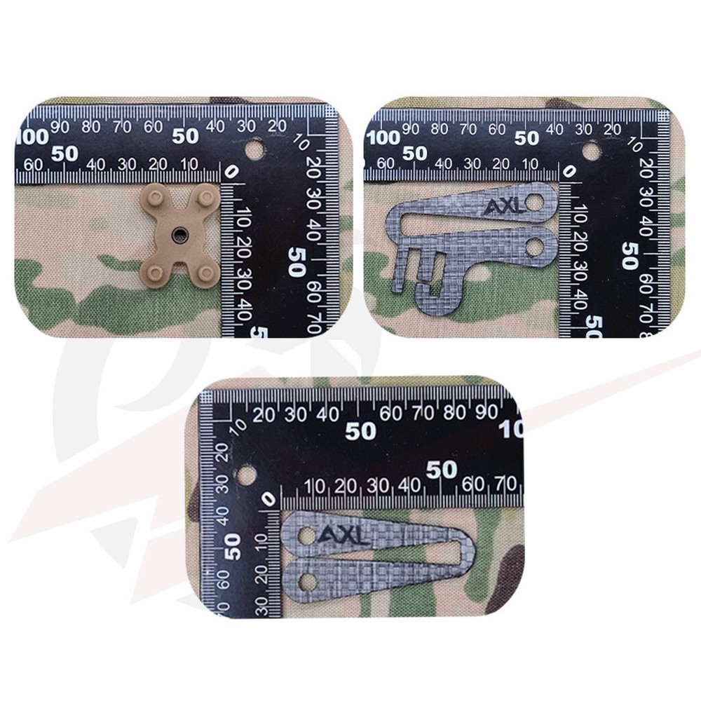 Tactical Headset Connect Arm Helmet Bracket Adapter Plate for C3 AMP Headset