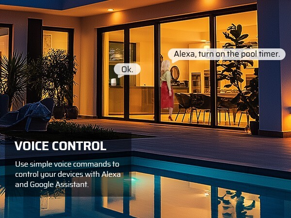 DEWENWILS Pool Pump Timer, Outdoor Smart WiFi Box Wireless Controller Timer