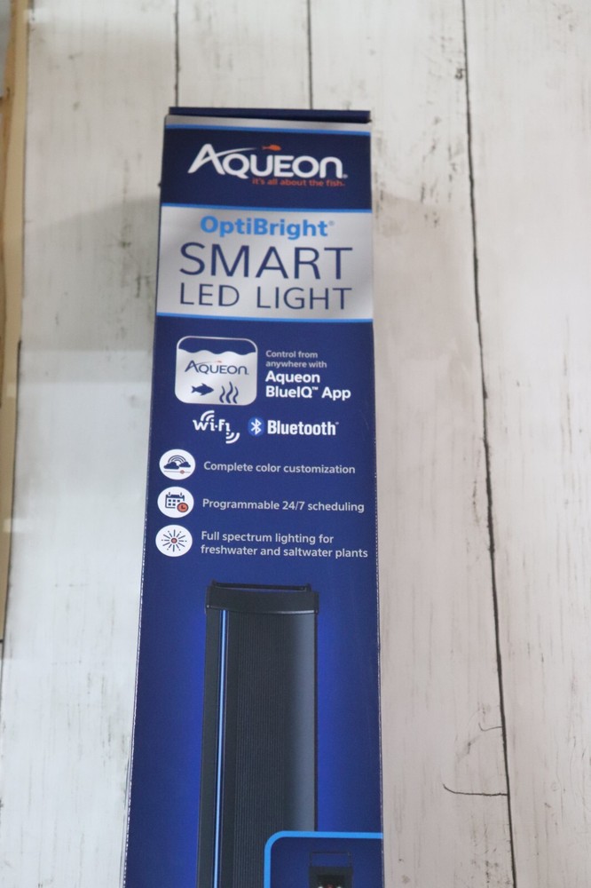 OptiBright Smart LED Light Fixture, Wi-Fi and Bluetooth Compatible, Adjustabl...