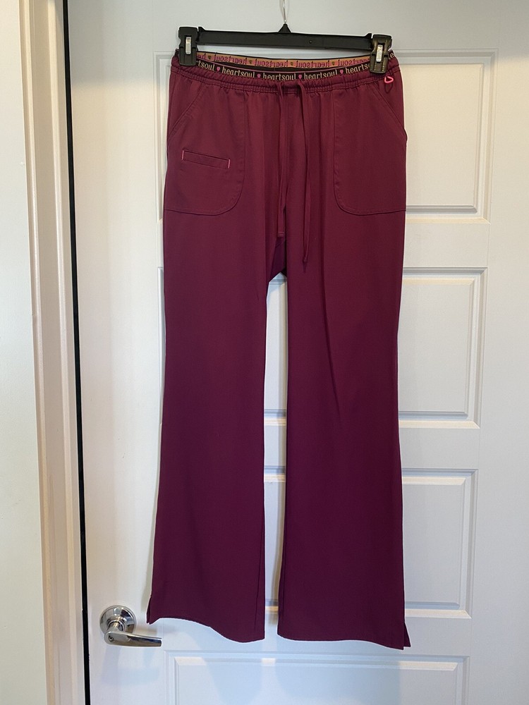 Wine scrub sets women stretch