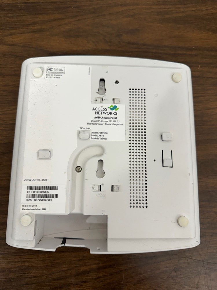 Access Networks C120 Wireless Controller - Lot Of 3 Items Untested
