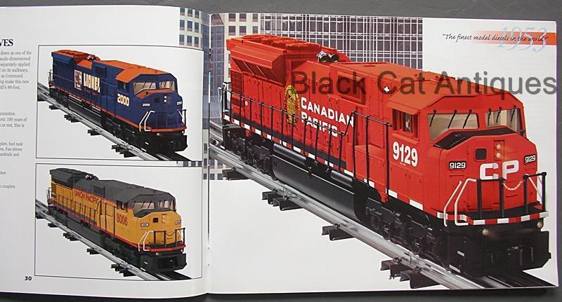 Original 2000 Lionel Centennial Model Trains & Accessories Catalog & Order Forms