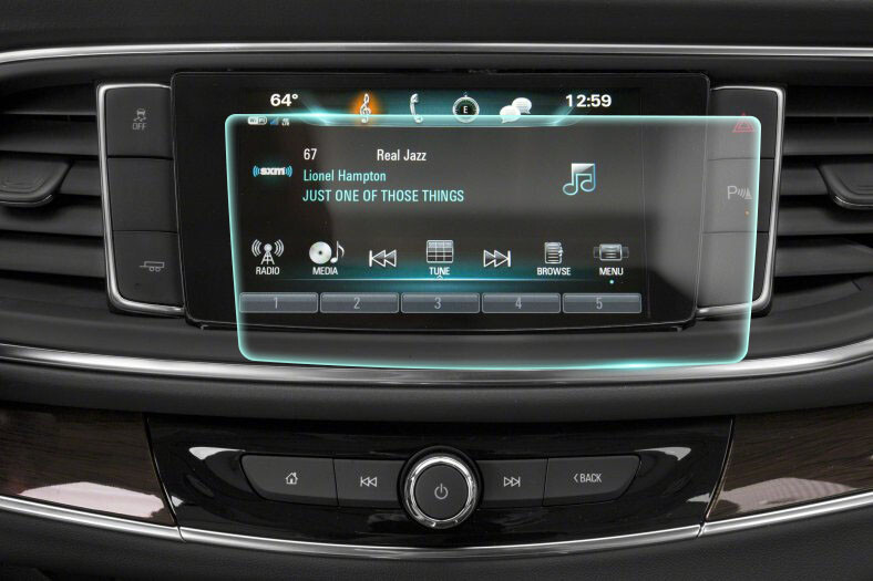 Crystal Clear Screen Protector for 2020 Buick Enclave Vehicle Navigation