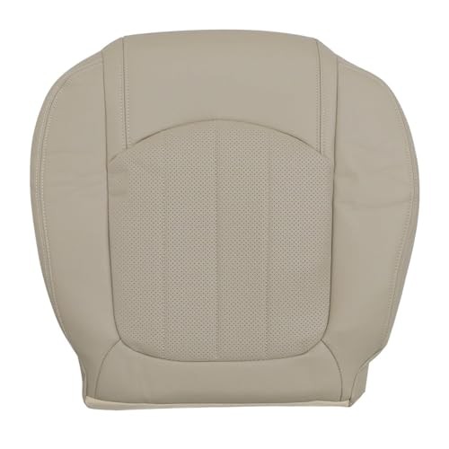 Driver Side Bottom Perforated Leather Replacement Seat Tan(Perforated leather)