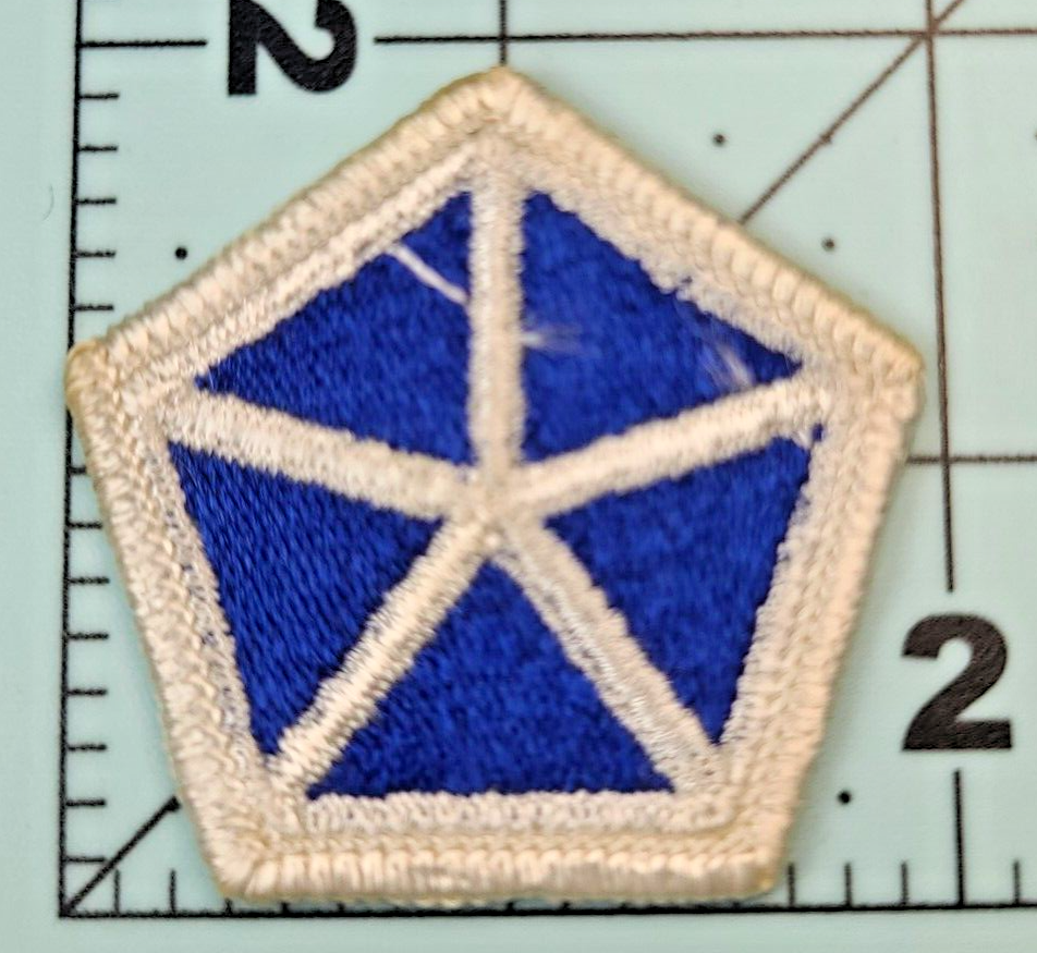 US ARMY 5TH (V) ARMY CORPS UNIT PATCH WWII (ORIGINAL)