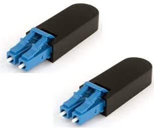 Ultra Spec Cables LC Fiber Optic Singlemode 9/125 Loopback Adapter 2 Pack