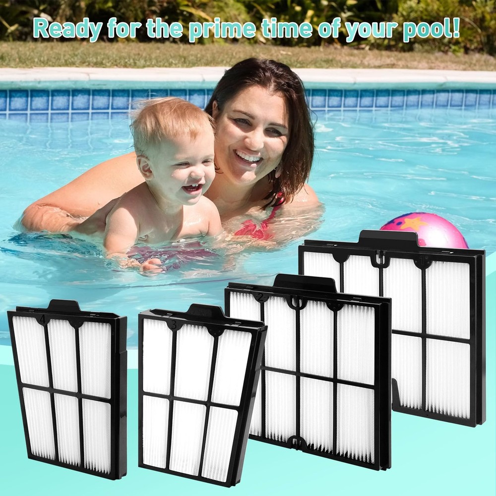 Ultra-Fine Filter Panels Compatible with Dolphin Robotic Pool...