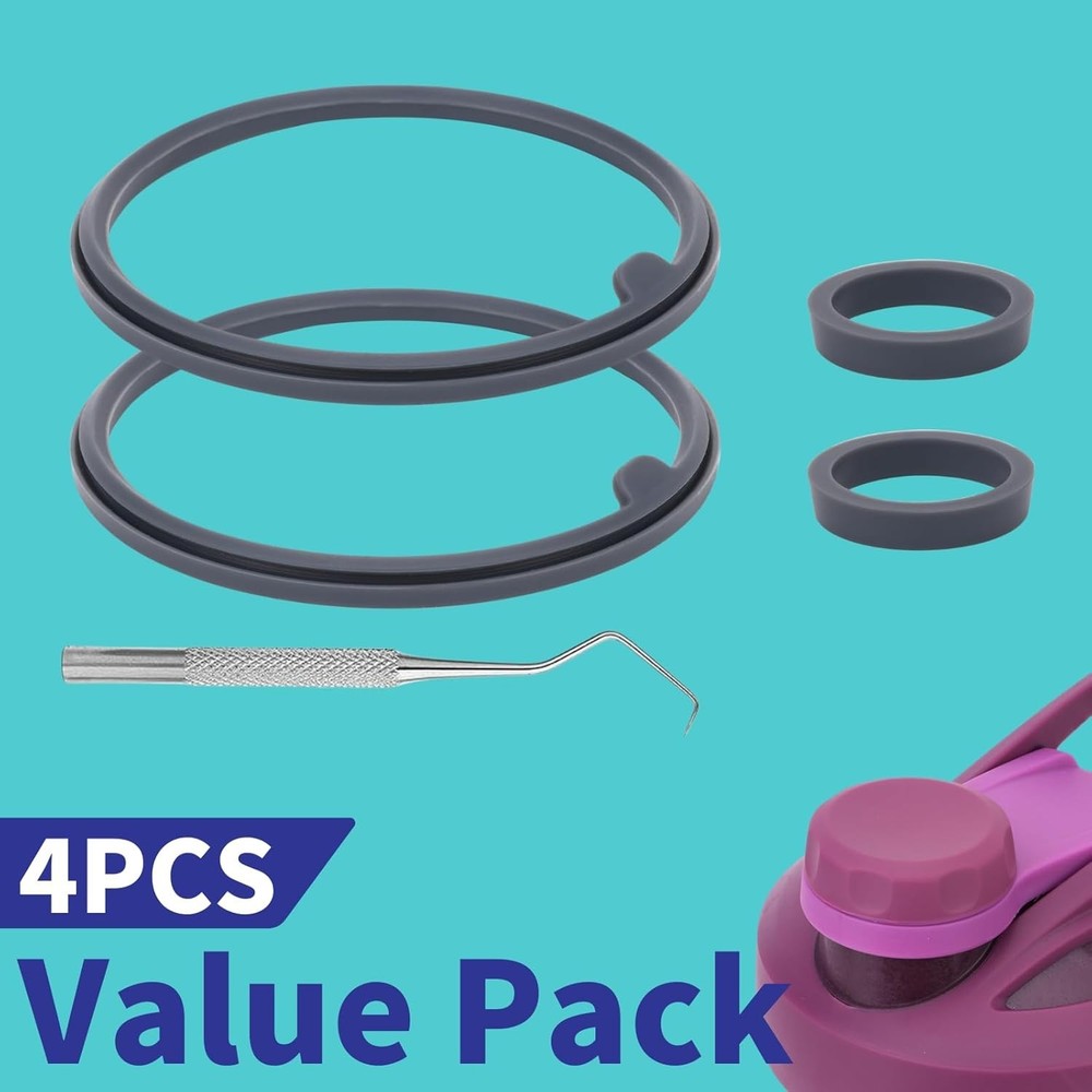 5PCS Replacement Gaskets for BlenderBottle Strada - Odor-Reducing Design