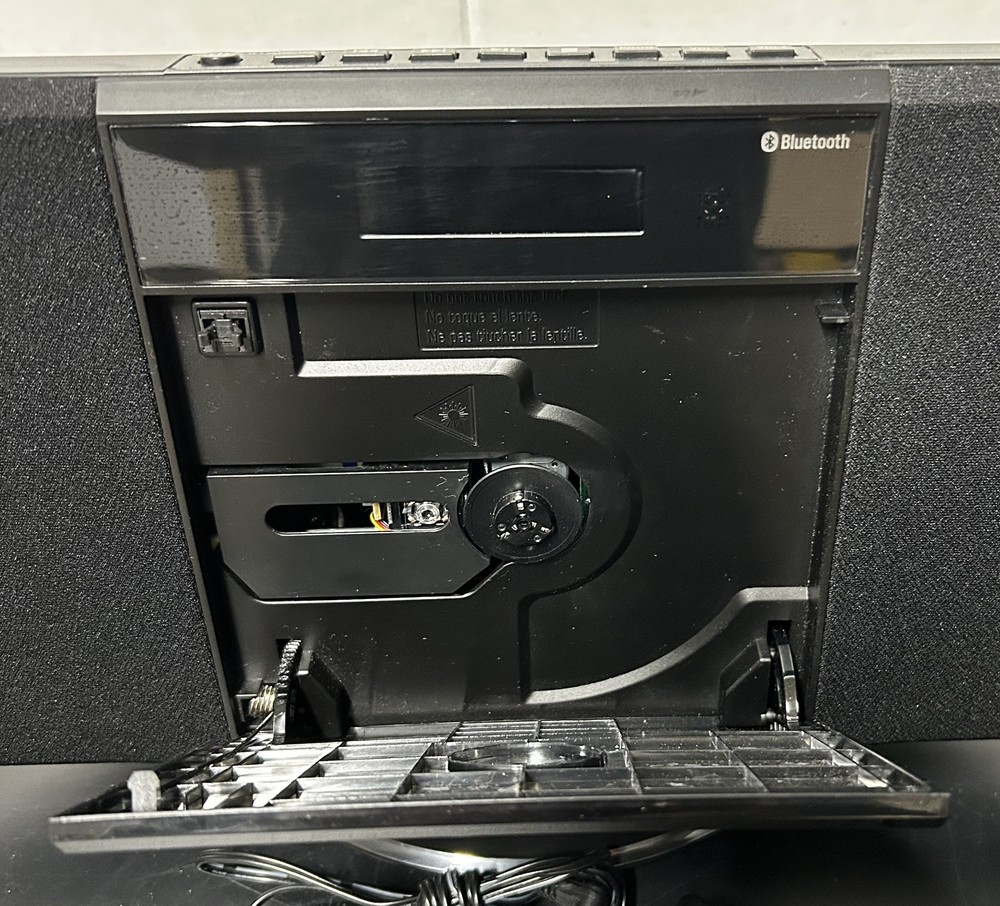 Jensen - JBS-300-BLK Bluetooth Stereo System, CD Player, AM/FM, USB