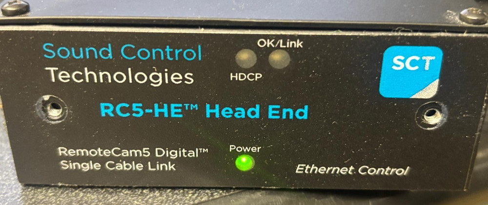 Sound Control Technologies RemoteCam5 Head End Receiver RC5-HE