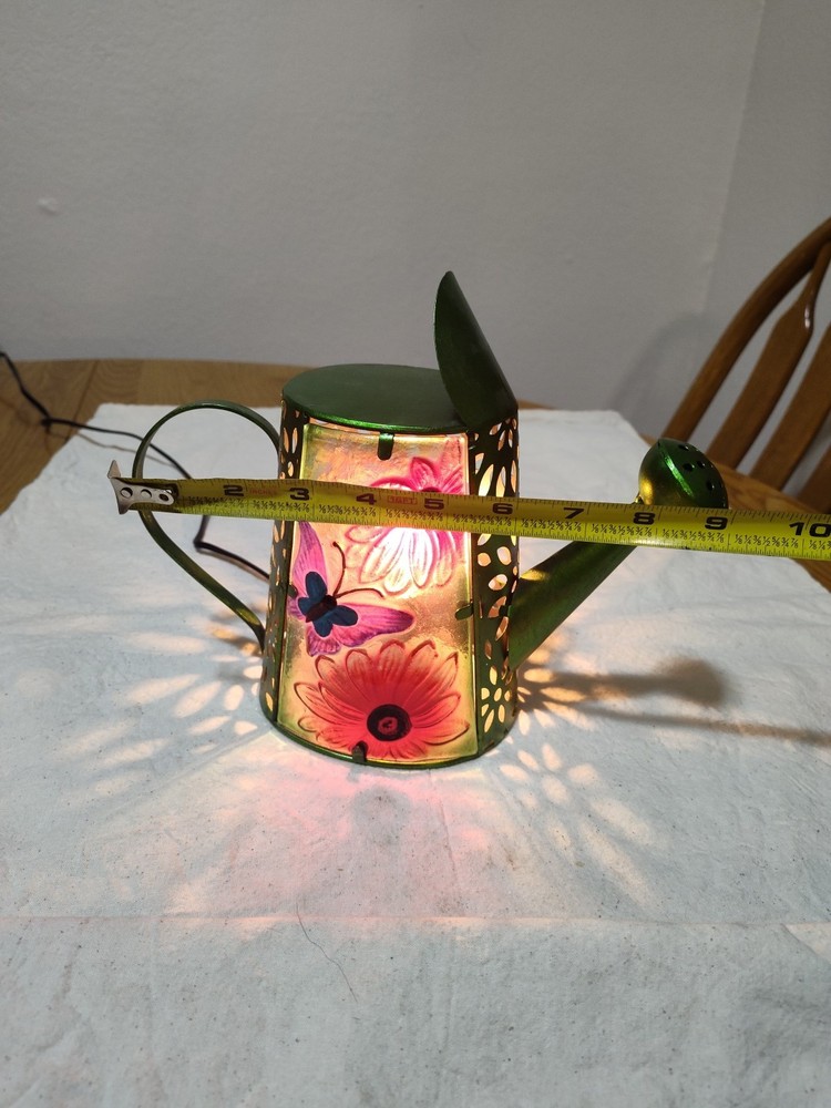 Cracker Barrel Watering Can Accent Light w/Box B4