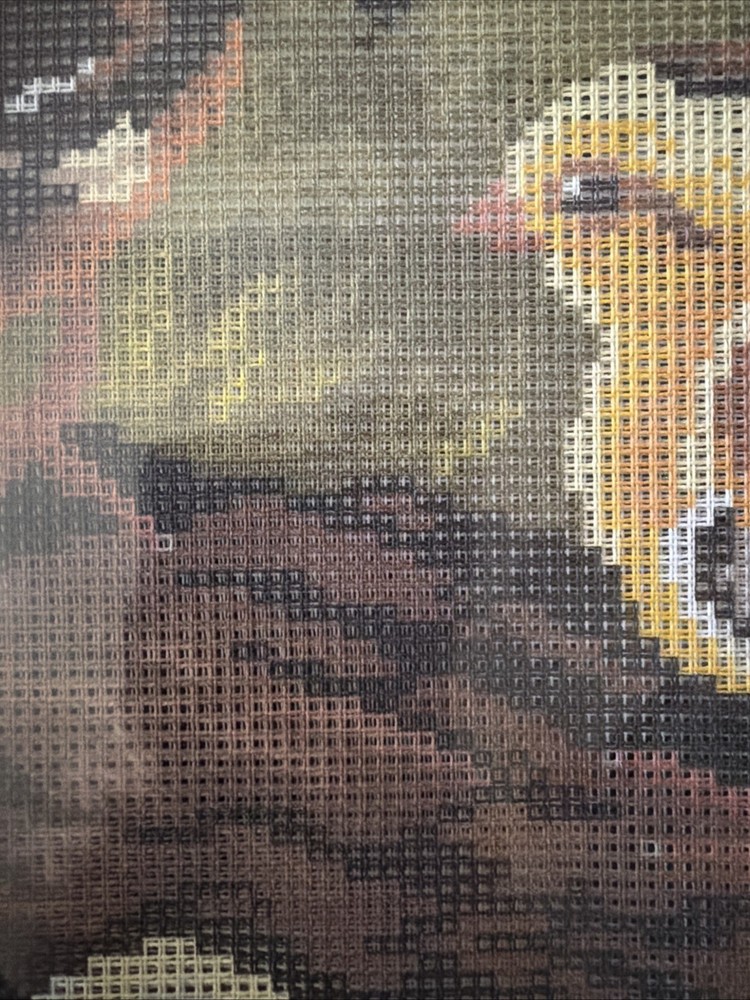 Orchidea Printed Needlepoint canvas Only after Arthur Fitzwilliam Chicks