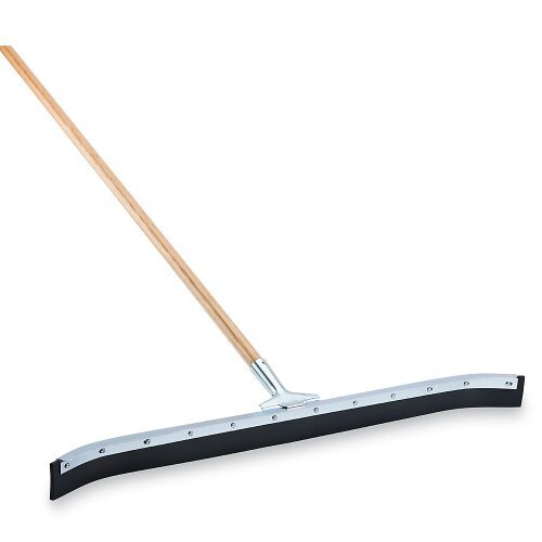 Libman 36in. Curved Floor Squeegee, 55in.L Handle, Model# 954