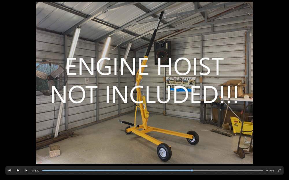 Dung beetle crane MASTER-COMBO kit