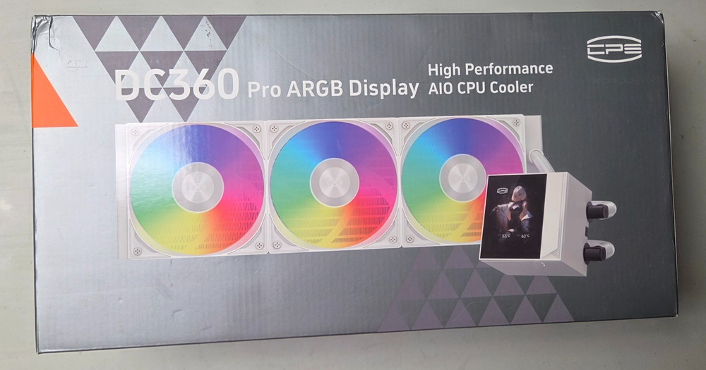 CPE DC360 Pro ARGB Display High Performance AIO CPU Cooler