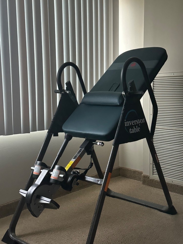 Ironman High Capacity Inversion Table for back pain/ spinal decompression.