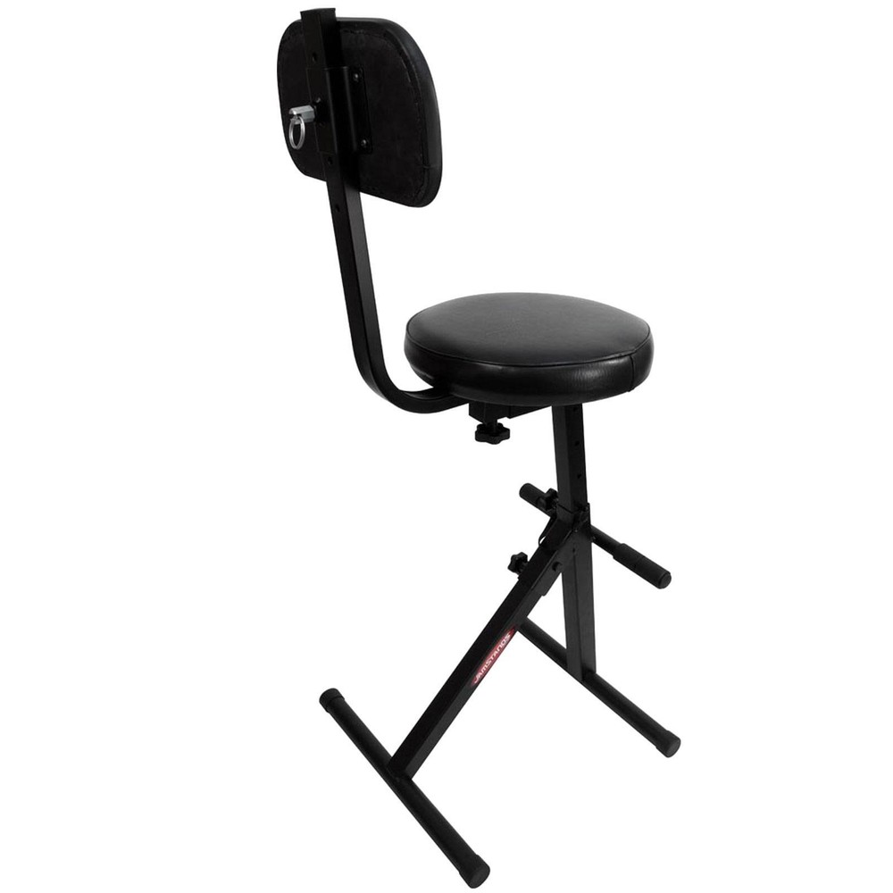 Ultimate Support JS-MPF100 DJ/Drum/Keyboard/Guitar Performance Chair Throne