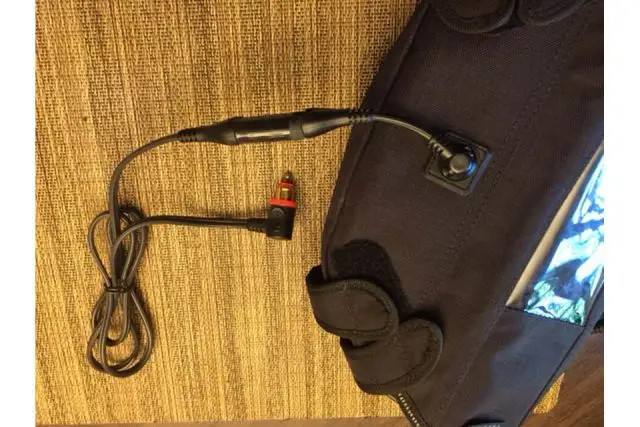 OptiMate Tank Bag Adapter SAE To DC 2.5mm Plug