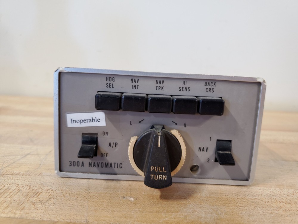 Navomatic 300A Autopilot Computer-Amplifier "Inoperable"
