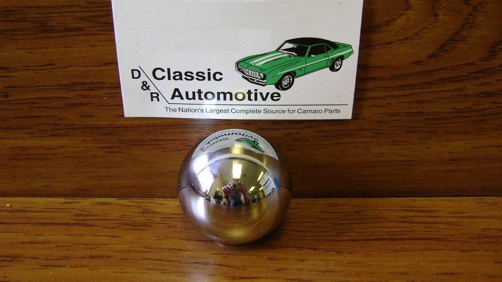 Shift Ball Knob Chrome 5/16 Thread 4-speed Shifter *In Stock* coarse thread