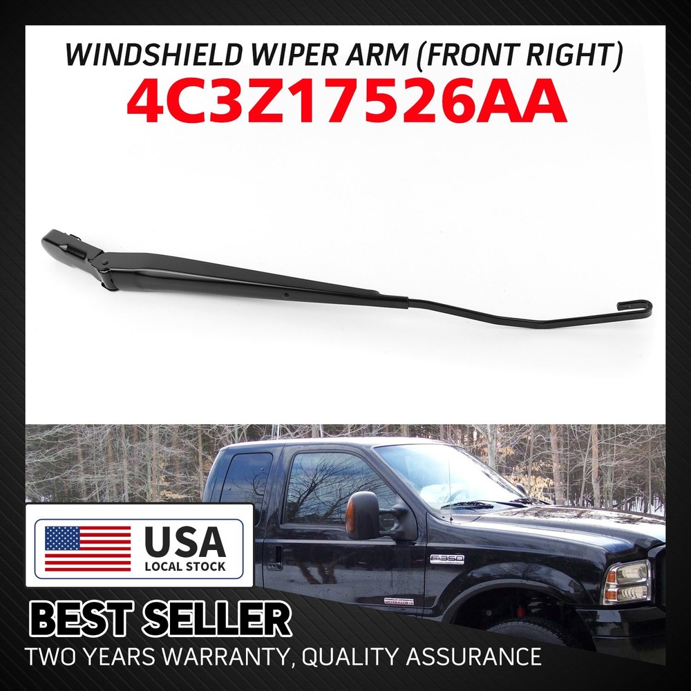 For Ford Excursion Right Passenger Side Windshield Wiper Arm 4C3Z17526-AA NEW