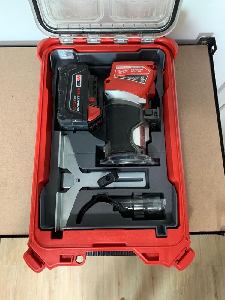 Milwaukee Packout Insert for M18 Compact Router (Insert Only)