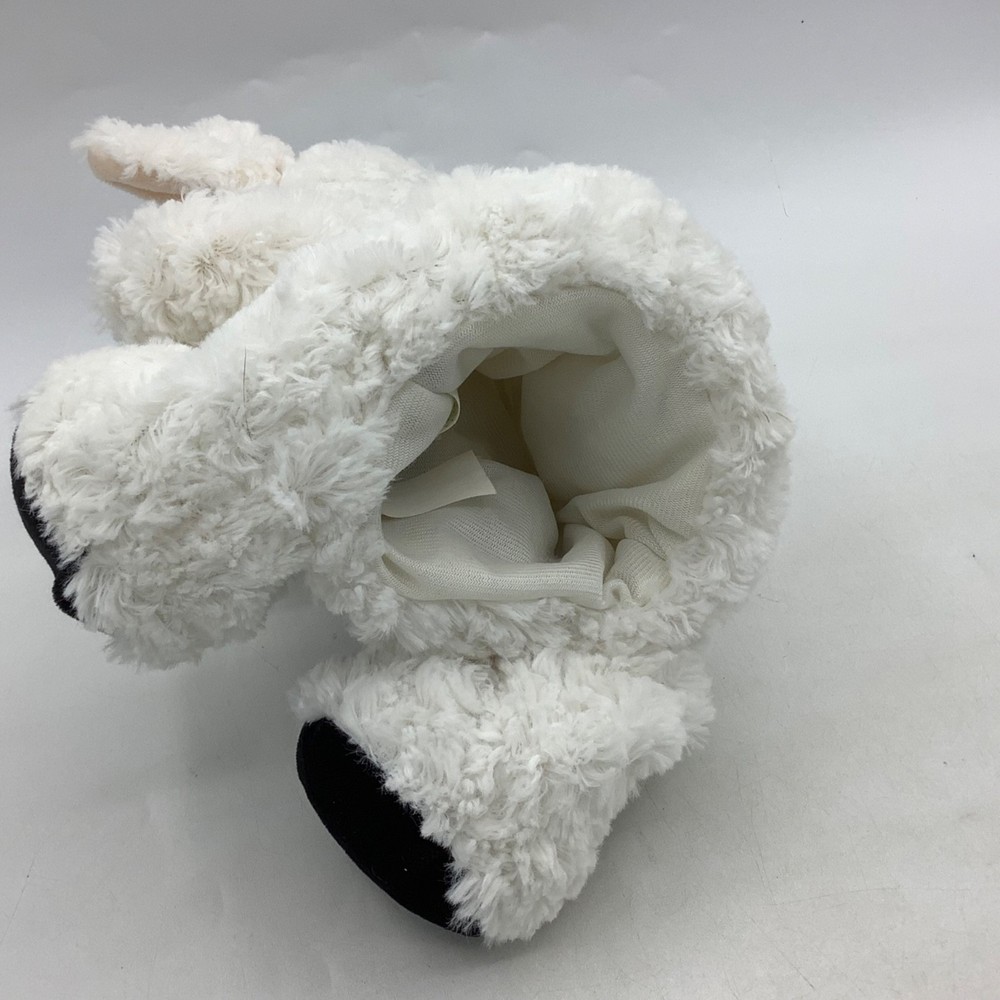 Dairy Cow Hand Puppet Plush 8” White & Black Spots This & That