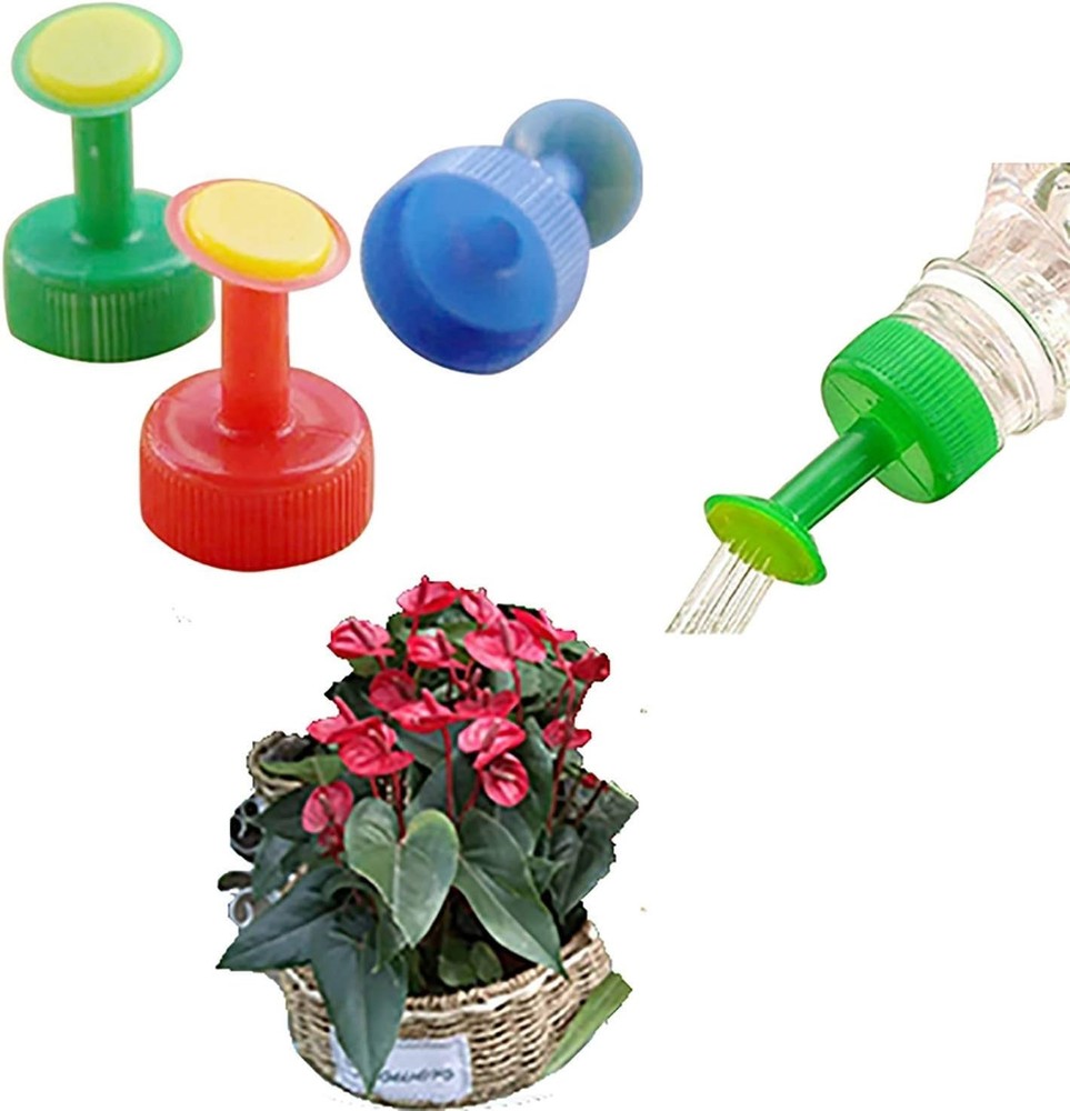 Lightweight 5-Pack Indoor Watering Cans with Sprinkler Caps - Fun & Functional