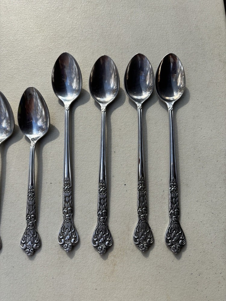 Versailles Stainless MSI Japan Flatware Silverware Ornate Flower Pattern 20 Even