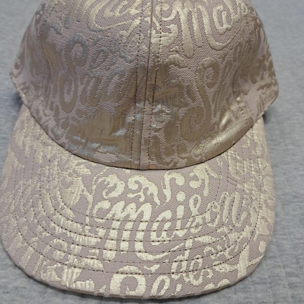 MAISON DE SHANTI Jacquard Woven Cap