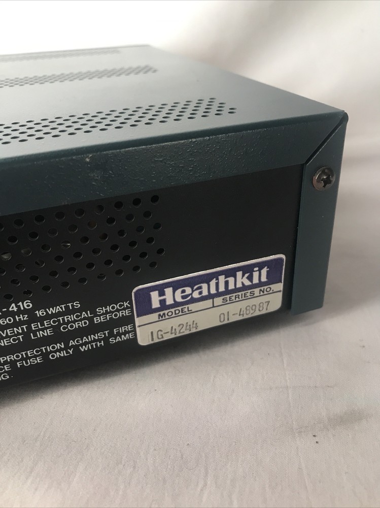 Heathkit Precision Oscilloscope Calibrator Model IG-4244 09