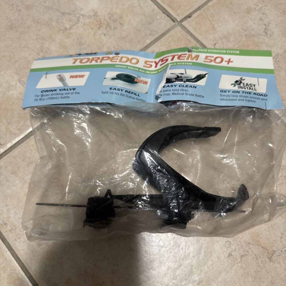 XLAB Torpedo System 50+ Black Hydration System For Triathlon - NEW WITH TAGS