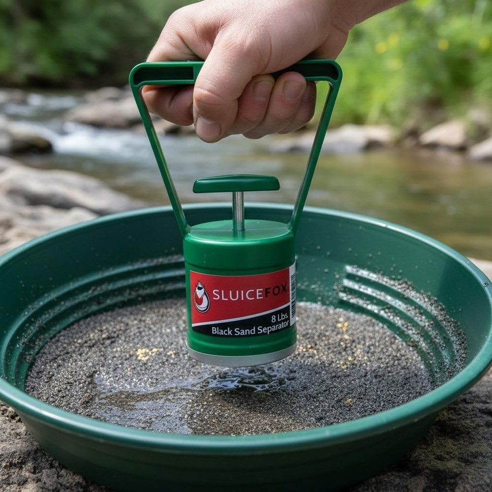 Compact Gold Panning Set w/ Miner's Moss & Backpack