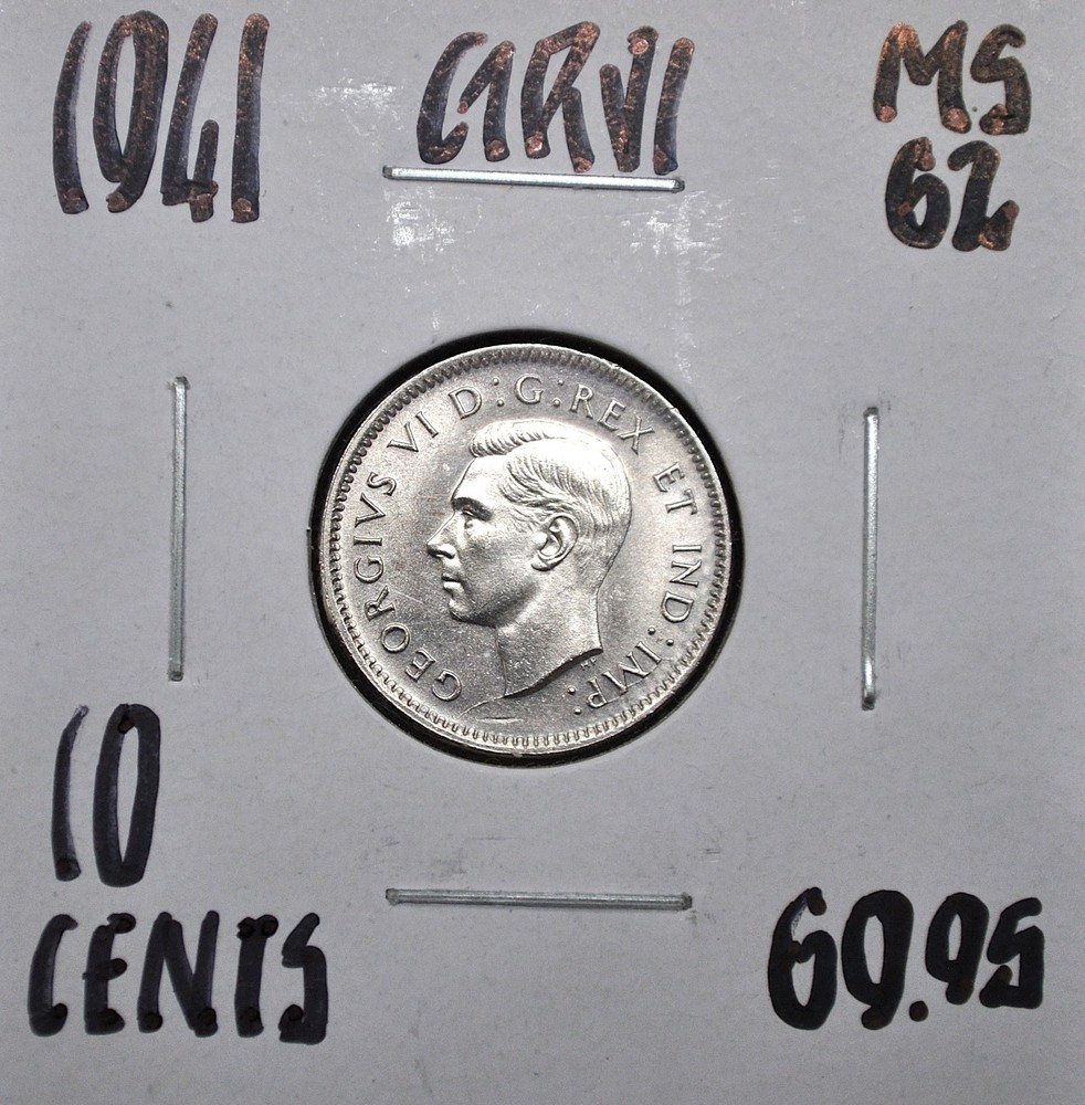 1941 Canada 10 Cents