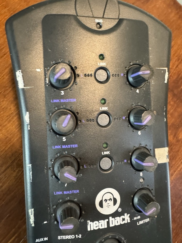 Hear Technologies Hearback Mixer Quantity 5 Plus 1 Hub G2U